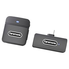 Saramonic 楓笛 無線一對一麥克風組 B3 46 x 20 x 12mm 10g, Blink100 B3, 黑色