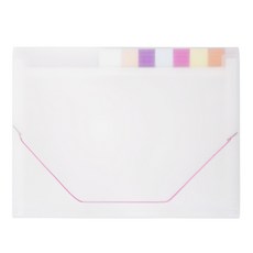 Lan CHYn 連勤牌文具 本色鬆緊帶小風琴夾，12層, LCW-S12, 1個