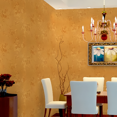 WA. WALL ART 歐風防水自黏壁紙, 金黃玫瑰