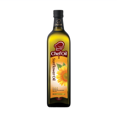 泰山 ChefOil 主廚精選 極品葵花油 單元不飽和脂肪75%以上 維生素E 高溫適用, 1L, 1瓶