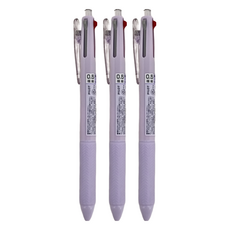 PILOT 百樂 Acroball 輕油 2+1 多功能筆，0.5 極細，顏色可選, 2色(藍、紅)＋鉛筆芯, 3支