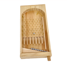 葉子小舖 復古彈珠台, 附0.8mm中性筆一支, 10顆彈珠, 黑色卡紙一張, 顏色隨機, 1個