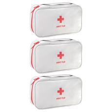 醫藥急救包, 蘋果紅質感灰牛津布, 3個