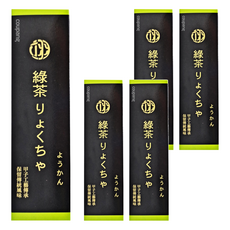 綠茶羊羹, 甲子手工, 台灣傳統風味, 90g, 5盒