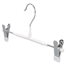 E.dot 不鏽鋼防滑衣褲夾 10入組 尺寸 31x13.5cm, 1組, 白色