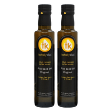 Totally Kiwi 冷壓初榨亞麻仁油，紐西蘭農場，Omega 3含量60%，非化學溶劑萃取, 500ml, 2瓶