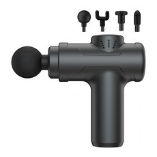 AHOYE Type-C充電 筋膜按摩槍 p01_05244309, 黑色