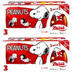 Zaini 阿尼 驚喜蛋 史努比系列, 60g, 2盒