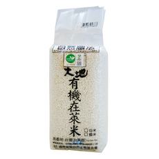 池上多力米 池上大地 有機在萊米, 1.5kg, 1包, CNS 二等