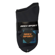 AREX SPORT 紳士專用冰涼紗機能超細200針寬口襪組 Set 3, 深灰色, 25~29cm