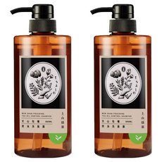 tsaio 上山採藥 控油洗髮露 文山包種 強健髮絲 增強髮質, 600ml, 2瓶