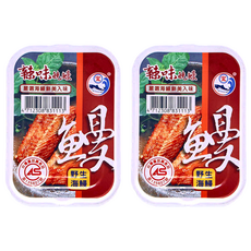 新宜興 辣味燒鰻 嚴選野生海鰻, 100g, 2罐