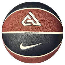 NIKE 耐吉 ELITE ALL COURT 2.0 8P GA 籃球 DN3634-812 棕黑, 1顆
