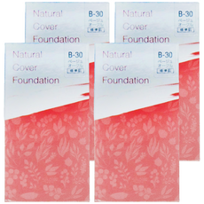 POURtO A 自然修護無瑕粉霜 12g, B-30 標準色, 4盒