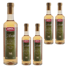 ARIOLI 白酒醋, 500mL, 義大利原裝進口, 5瓶