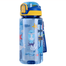 兒童彈蓋鴨嘴水壺, 海洋, 600ml, 1個