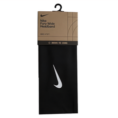 NIKE 耐吉 FURY CLASSIC 寬版頭帶 N1012953027, 黑色, 1個