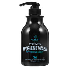 VITAHALO 男性私密處清潔露 附沐浴球, 500ml, 1瓶