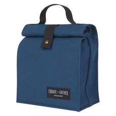 Now Designs 手提便當袋, 100%純棉, 21.5 x 13 x 24.5cm, 靛青, 1個