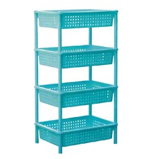 KEYWAY 聯府 風采寬型四層架 445 x 320 x 845mm, 隨機, 1個