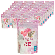 LB 抗菌香氛顆粒洗衣球補充包 四葉草花香, 28入, 14件
