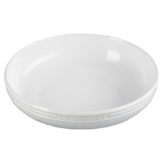LE CREUSET 瓷器深圓盤 20cm, 雪花白, 1個