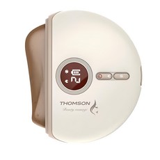 THOMSON 湯姆盛 溫感臉部按摩器 原廠保固, TM-BC01DS, 月光白, 86g, 1盒