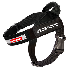 EZYDOG 秒穿胸背帶, 黑色, 1個