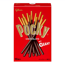 glico格力高 Pocky百奇 巨人可可棒 132.8g 餅乾零食, 1盒