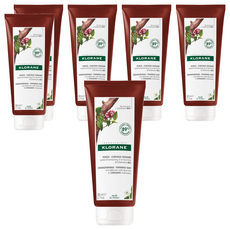 KLORANE 蔻蘿蘭 養髮強韌護髮素, 金雞納樹皮萃取 強韌髮絲 增強髮質, 向日葵籽油 提升頭髮彈性, 強健髮根 呵護頭皮, 經典草本木質香調, 200ml, 6條