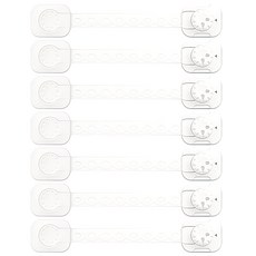aguard 錶帶型雙重安全鎖 Set 7個, 白色