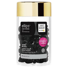 ellips 意立詩 摩洛哥護髮膠囊 強韌亮澤黑桃花, 1罐, 50ml