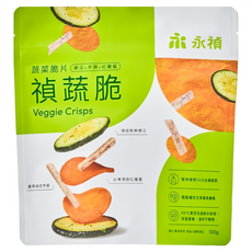 永禎 禎蔬脆 蔬菜脆片, 1包, 100g