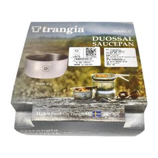 Trangia S27 鋁夾鋼 內湯鍋1.0L, 銀色, 1個
