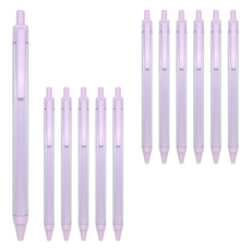 PENROTE 筆樂 日光中性筆 藍墨 紫色, 12支