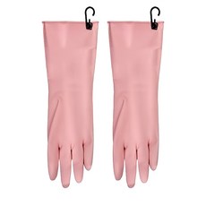 comet Kitchen 掛勾橡膠手套, 粉色, 大(L), 3雙