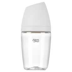 티지엠 트라이탄 쌀알 젖병, 퓨어화이트, 2개, 240ml