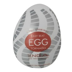 TENGA EGG STANDARD 彈嫩系列 旋風, 1個, 橘白色