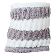 GIAT 吉亞特 雲朵舒芙蕾升級版好Q彈造型保暖肚圍, 小段 灰藍條紋, 15-30吋