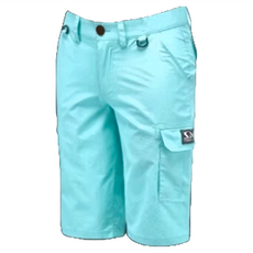 SAME 莎美 防潑水六分短褲, XXL, 藍色