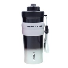 Beautylife 科爾 316內膽保溫壺 Freedom is yours, 黑白, 680ml, 1個