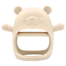 固齒器 土撥鼠 40g, 單品, 米色, 2個