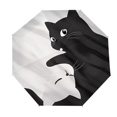 Well Life 悅生活 GoTrip微旅行 太極貓晴雨傘 三折自動款 4個套裝