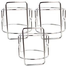 Green Bell 綠貝 304 無痕吹風機架, 精工不鏽鋼, 超強承重, 免釘免鑽, 可水洗重複貼, 銀色, 3個