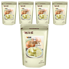 元氣家 洋蔥脆片 嚴選新鮮洋葱製成 無色素 無人工香料 無防腐劑, 100g, 5包