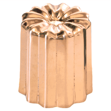 淺井商店 法式銅製可麗露烤模 AY-08-0304-L, 1個