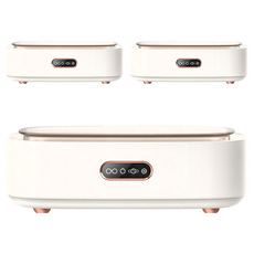 禾統 超聲波清洗機 M03, 300ml 12V, Set 2個, White, 3個