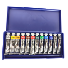 MaIMeRI 美利 經典油彩套組塑盒裝 MA-0398055, 20ml, 12色