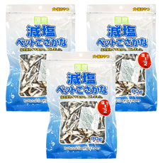 藤澤商事 減鹽寵物小魚 215358, 小魚, 80g, 3包