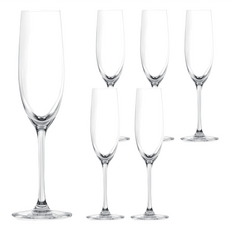 LUCARIS LS01CP06 曼谷系列無鉛水晶香檳酒杯 180ml 6個